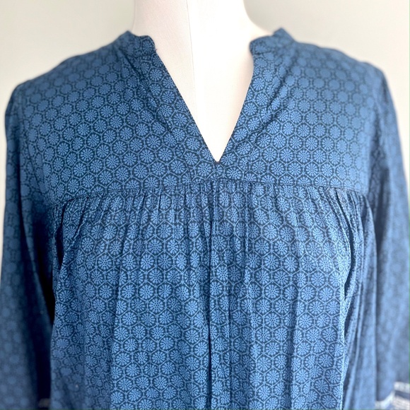 Anna Sui + Uniqlo Boho Shift Dress Size Med - Picture 7 of 10